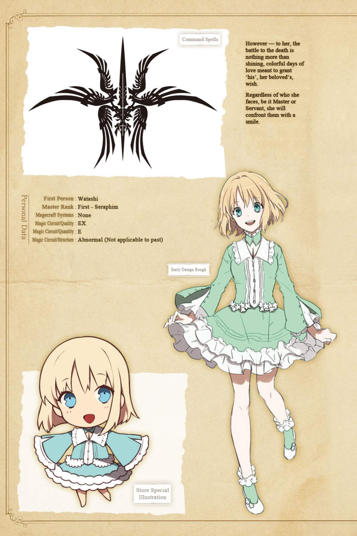 Fate/Prototype: Fragments of Sky Silver Vol 1 - Minh họa